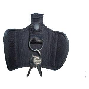Uncle Mikes Cordura Silent Key Ring Holder Black