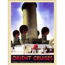 Orient Cruises Poster Print