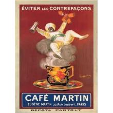 Cafe Martin Poster Print