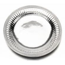 Wilton Armetale Flutes & Pearls Round Tray (Medium) - 272104