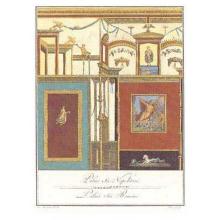Pompeiian Frescoes Poster Print