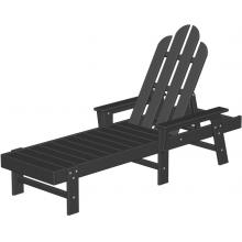 Poly-Wood Long Island Recycled Plastic Wood Chaise Lounge