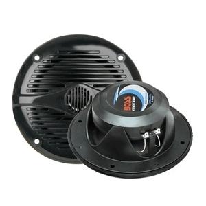 Boss Audio Black 5.25 Round Marine Speakers by Boss Audio
