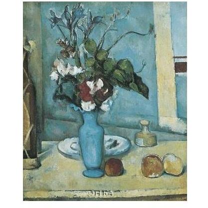 Blue Vase Poster Print