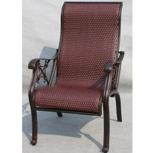 Darlee Bahamas Cast Aluminum Dining Chair