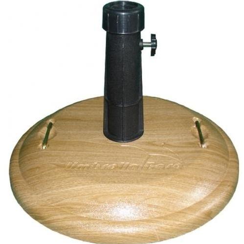 FiberBuilt Outdoor Umbrellas Concrete Umbrella Base - Round