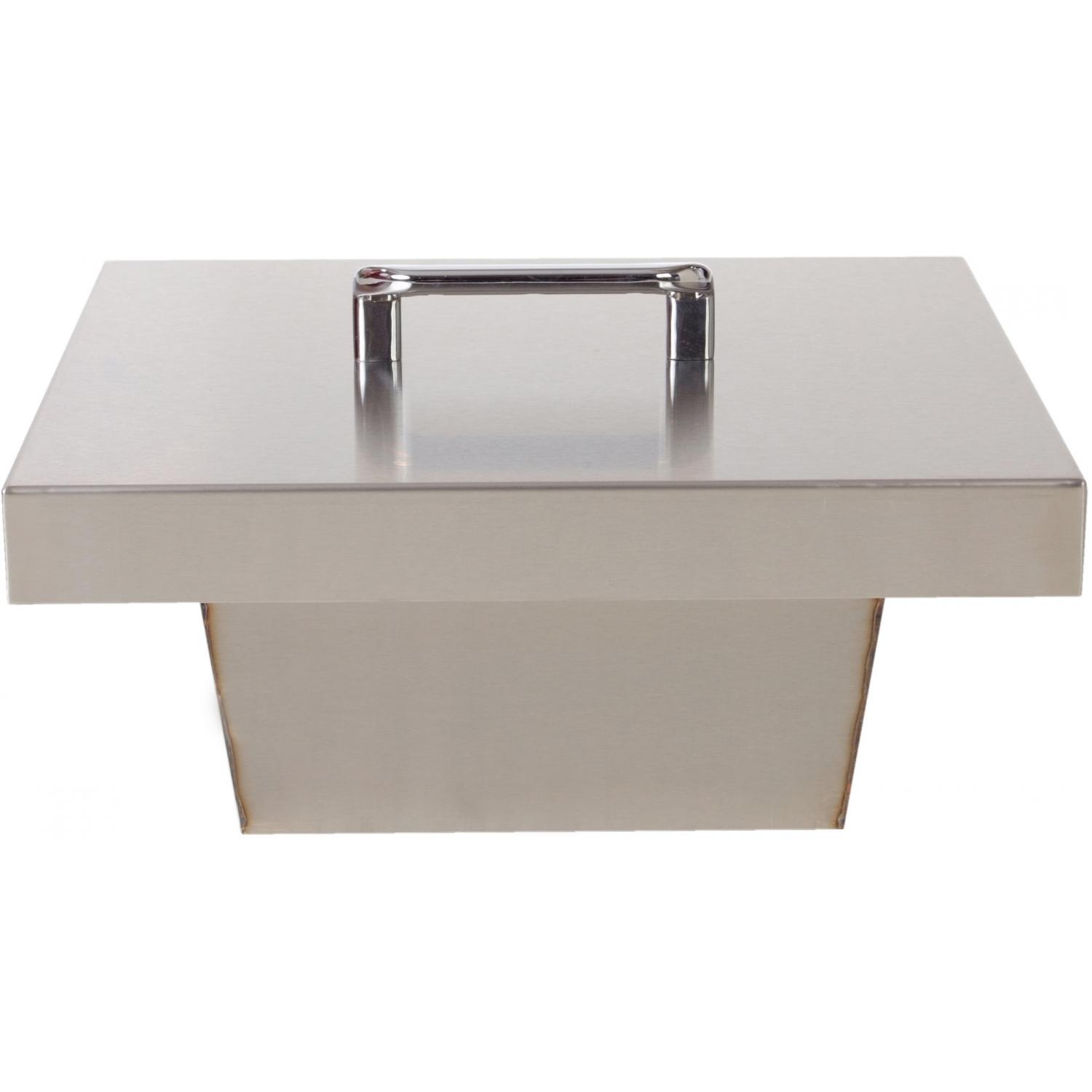 BBQ Guys Trash Chute With Cutting Board Cover 