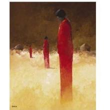 Les Hommes Rouges Poster Print
