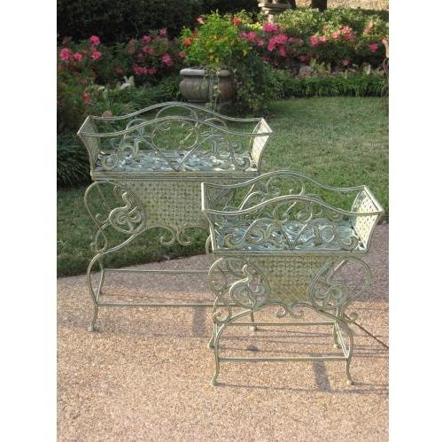International Caravan Iron Fancy Plant Stand