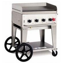 Crown Verity Gas Grills 30 Inch Propane Gas Mobile Outdoor Griddle