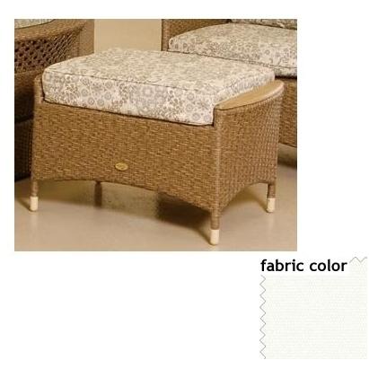 Shade Trends Tradewinds Ottoman With Natural White Fabric