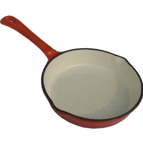 Enamel Cast Iron Skillet - 8 Inch