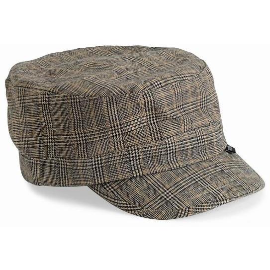 Peter Grimm Sister Cadet Cap - Taupe Plaid