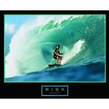Risk-surfer Poster Print Picture