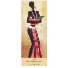 Lee White - African Elegance II Size 28.25x12.75 Poster Print