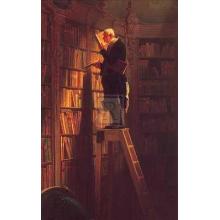 Bookworm Poster Print