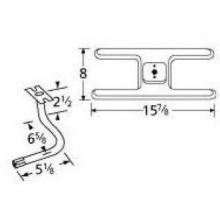 Stainless Steel H Single Burner 10101-70501