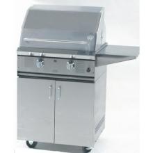 ProFire Professional Series 27 Inch Hybrid Natural Gas Grill With Rotisserie - On Cart