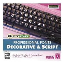 QUICKSTART FONTS - DECORATIVE & SCRIPT