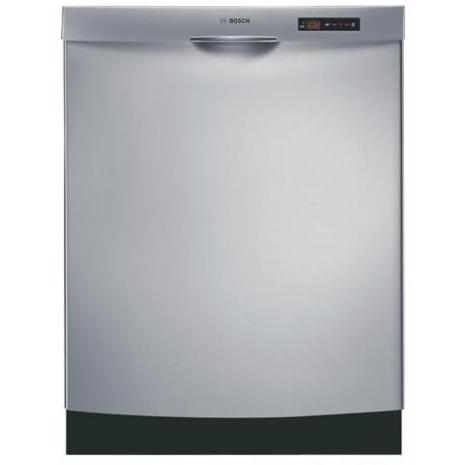 Bosch SHE58C05UC 24" Built-In Dishwasher with 5 Wash Cycles, 48 Decibel Silence Rating and 19-Hour Delay Start: Black