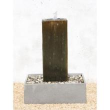 Campania Glazed Phineas Square Jar Fountain - Square Basin