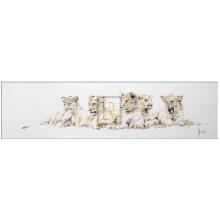 Lion Cubs (LE) Poster Print