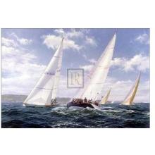 Tacking Duel (LE) (signed And Numbered) Poster Print