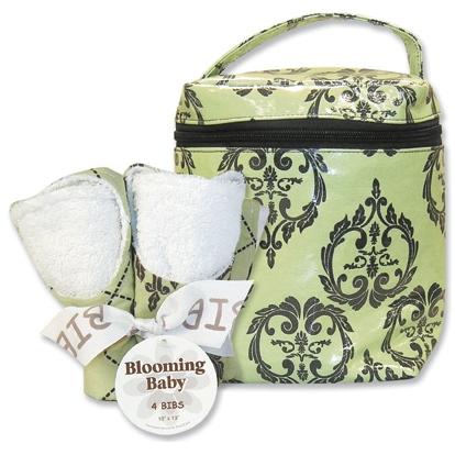 Trend Lab Bottle Bag And Bib Set - Vintage