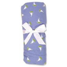 Nantucket Blue Sailboat Crib Sheet