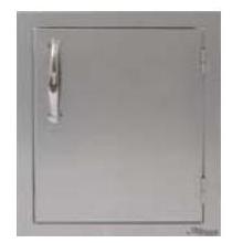 Alfresco 17 Inch Right-Hinged Single Access Door