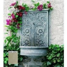 Campania Sussex Wall Fountain - Verde Finish