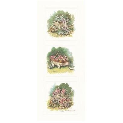 Antique Wheelbarrow Poster Print