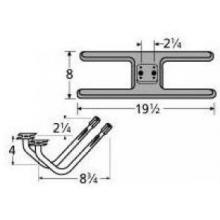 Cast Iron H Twin, Centered, 2.25 Inch Offset Burner 21002-78102
