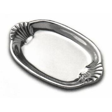 Wilton Armetale Scallop Handle Bread Tray