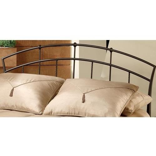Hillsdale Vancouver Antique Brown Metal Headboard Without Frame - King - 1024-670 Hillsdale Vancouver Antique Brown Metal Headboard Without Frame - King - 1024-670
