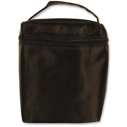 Trend Lab BLACK MICROFIBER INSULATED BOTTLE BAG.