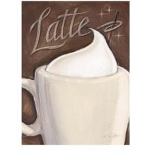 Latte Poster Print
