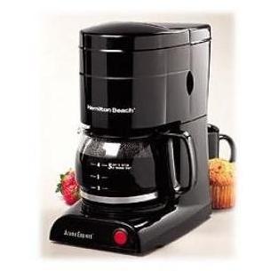 HAM BCH 2-5 CUP AUTO DRIP W/AUTO PAUSE BLACK