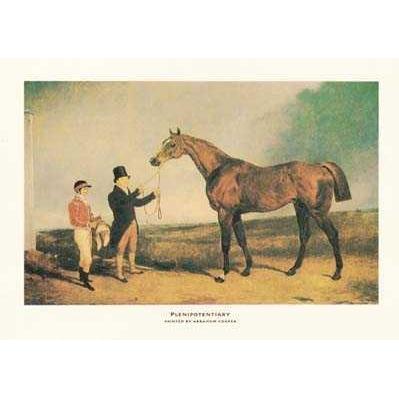Plenipotentiary (Race Horse) Poster Print