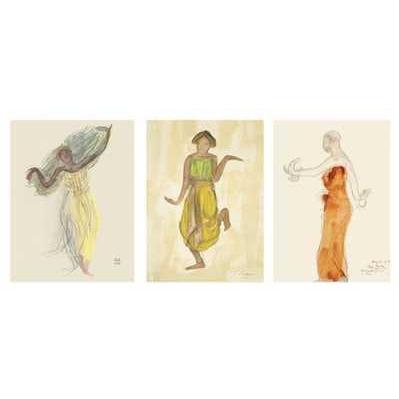 Cambodian Dancers Poster Print