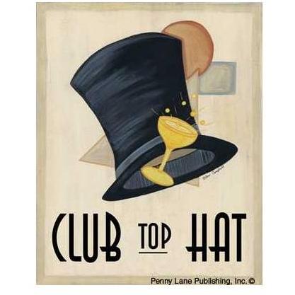 Ann Campbell - Club Top Hat Size 16x20 Poster Print