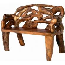 Groovy Stuff Badland Teak Wood Root Bench