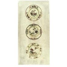 Crackled Porcelain Panel I Poster Print