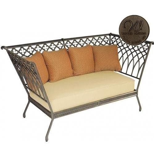 Windham Castings Provence Salon Day Bed Frame Only, Mocha