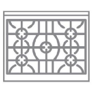DCS Gas Range 30 Inch Burner Configuration