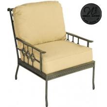 Windham Castings Provence Casual Back Club Chair Frame Only, Black
