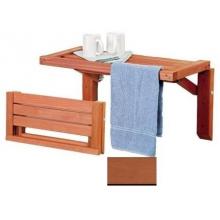 A&B Accessories Redwood Spa Folding Table - 48 Inch