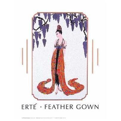 Feather Gown Poster Print