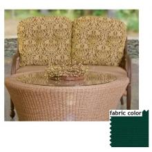 Shade Trends Tivoli Loveseat With Forest Green Fabric