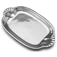 Scallop Handle Small Oval Tray